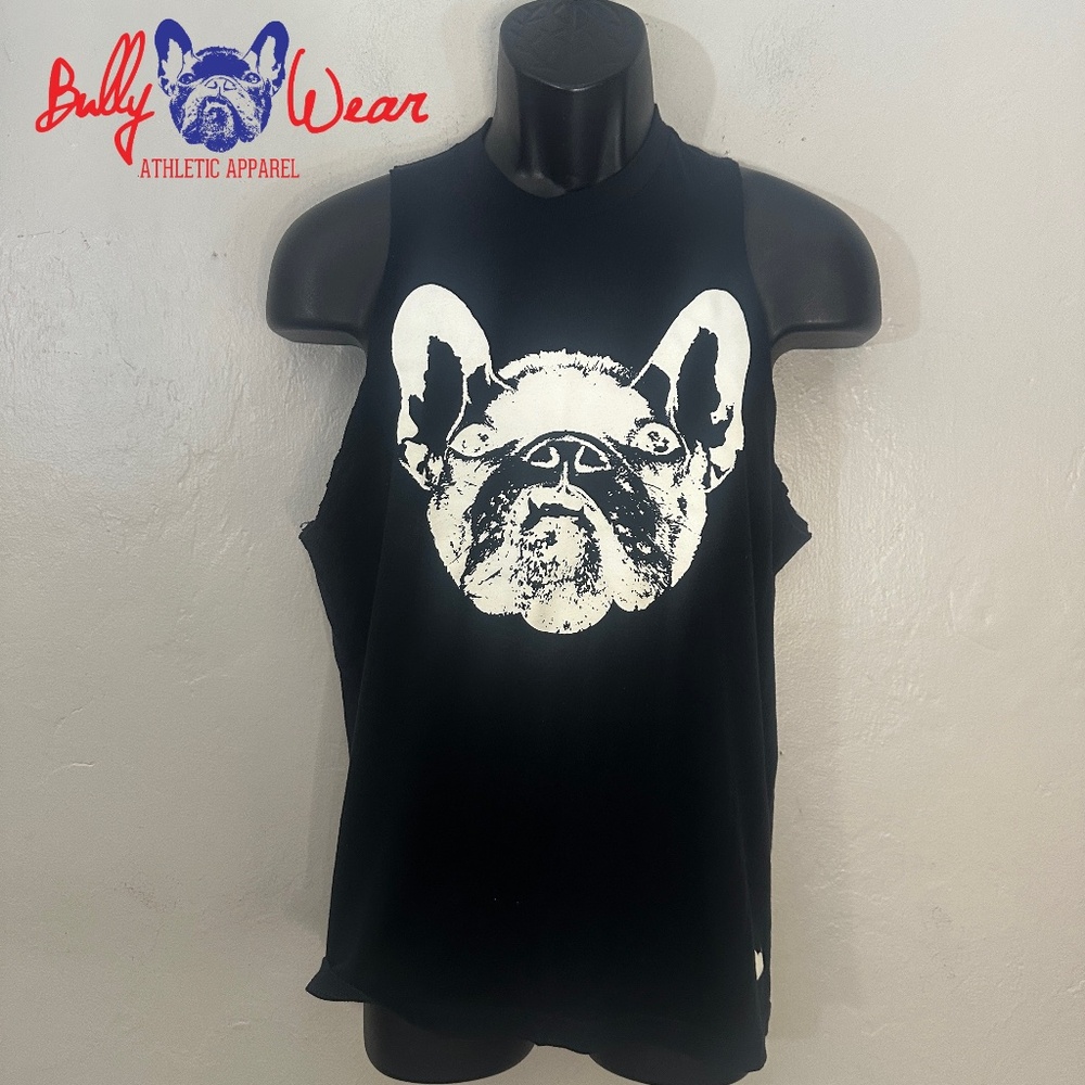 Bullywear Rough Cut Sleeveless T Shirt Small Gently worn Cotton blend